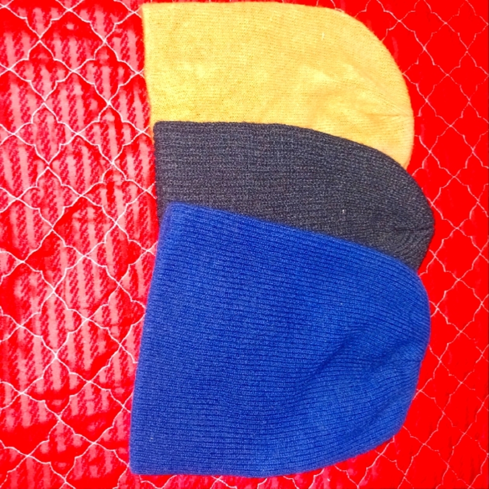 3 winter caps